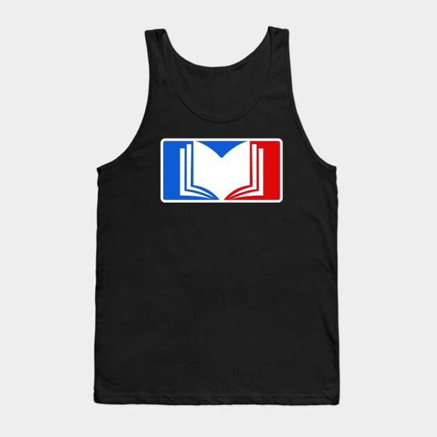 Major Book Reading League Tank Top by Foxxy Merch